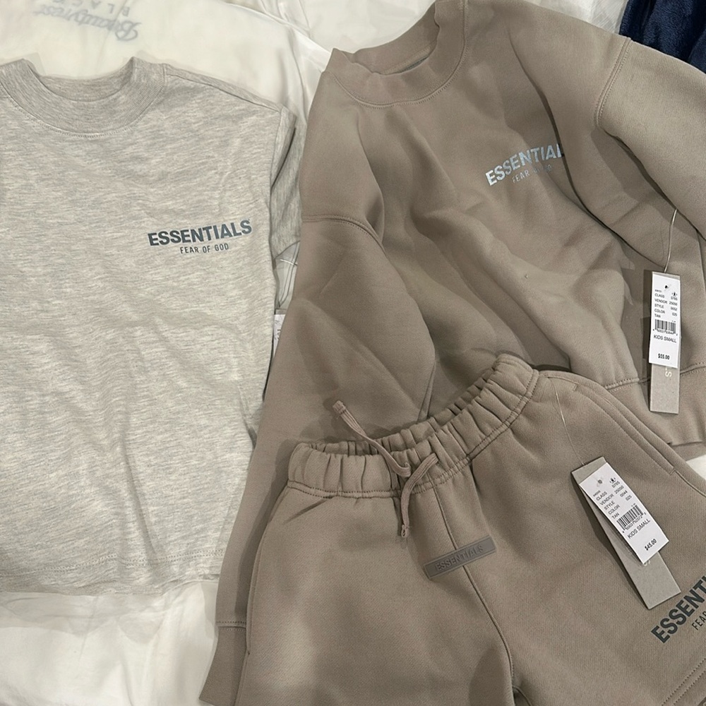 COPY - Essentials Fear of God Kid’s Set